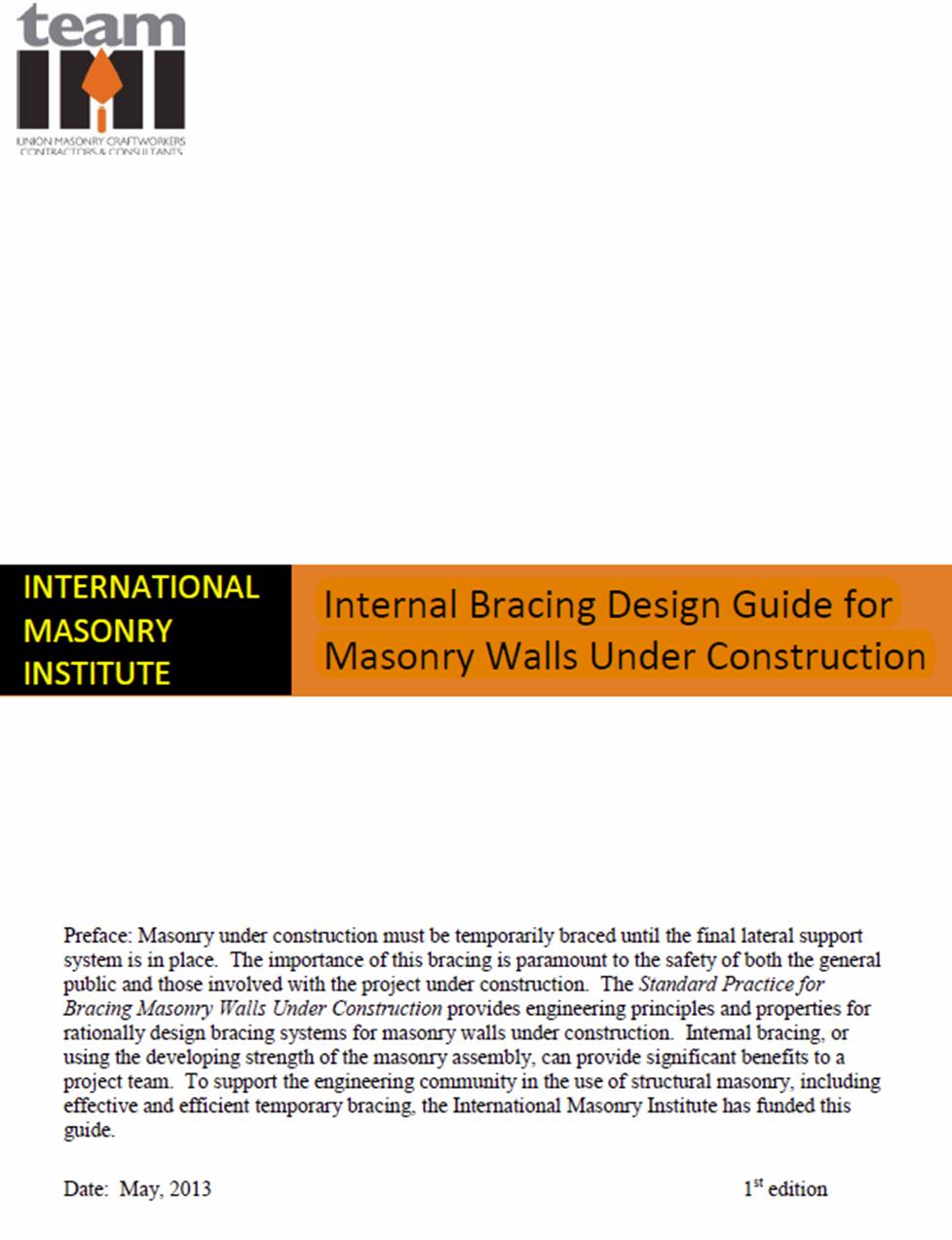 IMI Develops New Internal Bracing Guide