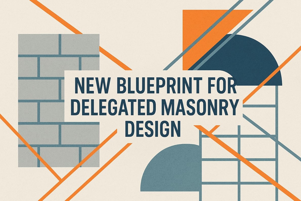 Webinar | A New Blueprint for Delegated Masonry Design