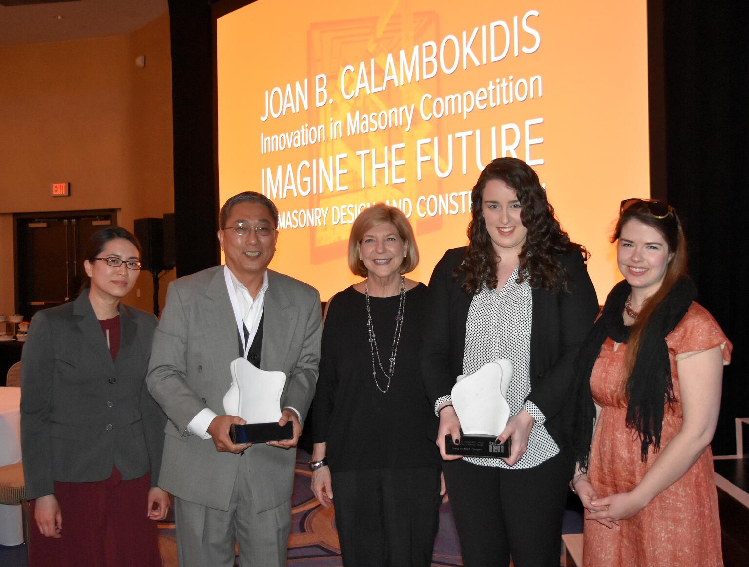 Winners of Inaugural Joan B. Calambokidis Innovation in Masonry Competition Offer New Design, Construction Possibilities